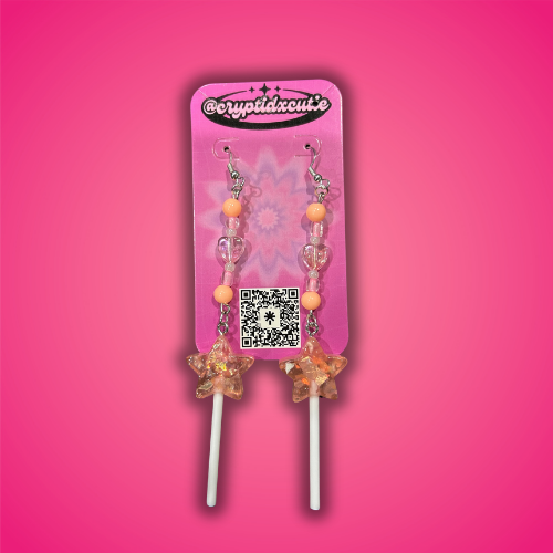 Star Lollipop Earrings