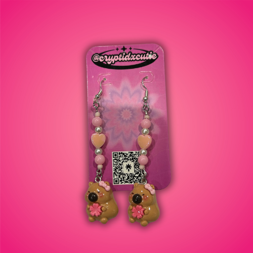Capybara Earrings