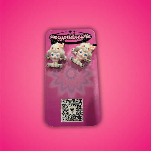 Dog Earrings