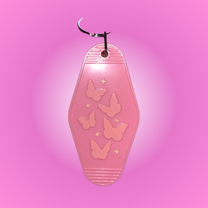 Butterfly Motel Keychain