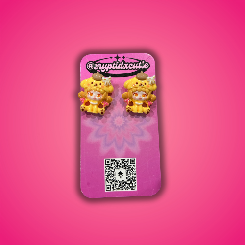Dog Earrings