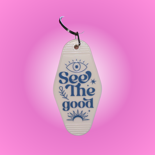 See The Good Motel keychain