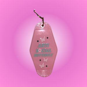 Anti Social Motel Keychain