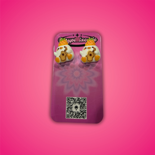 Duck Earrings
