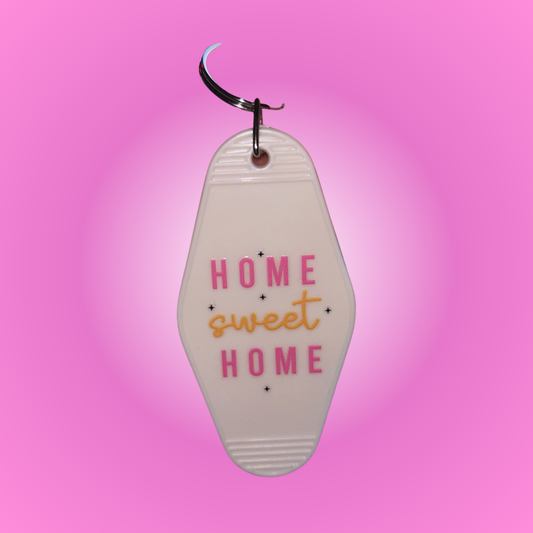 Home Sweet Home Motel Keychain