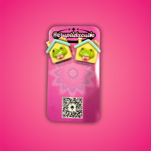 Frog Earrings