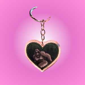 Big Foot Cryptid Keychain