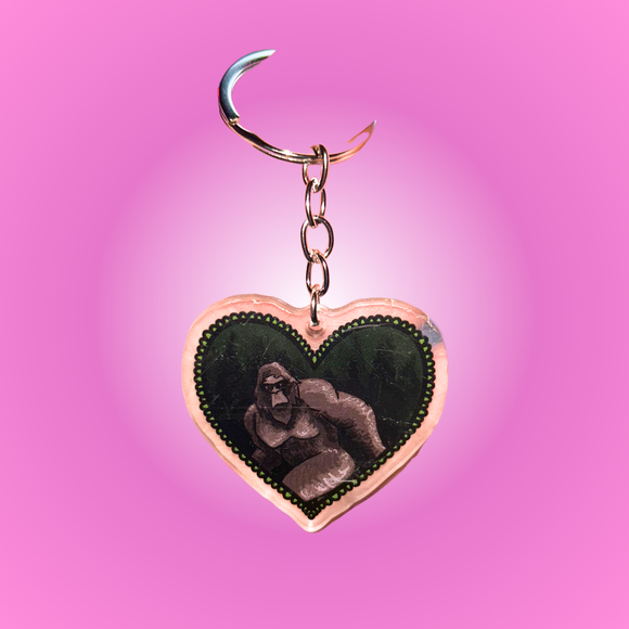 Big Foot Cryptid Keychain