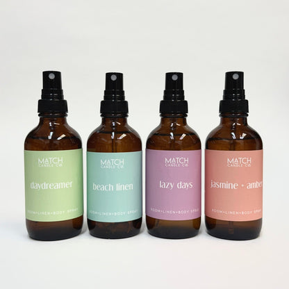 4oz Sprays Room/Body/Linen: Spring + Summer 2025