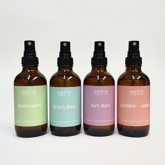 4oz Sprays Room/Body/Linen: Spring + Summer 2025