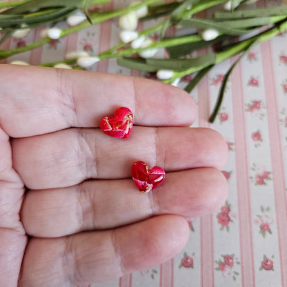 Heart Studs