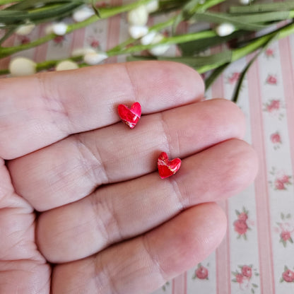 Heart Studs