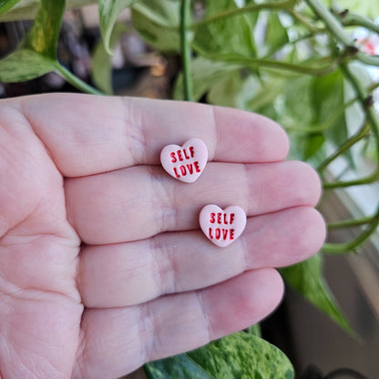 Heart Studs