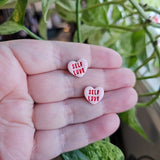 Heart Studs