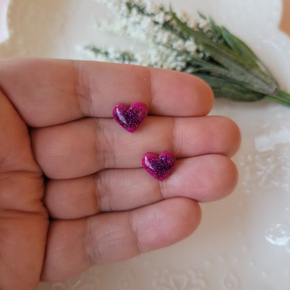 Heart Studs