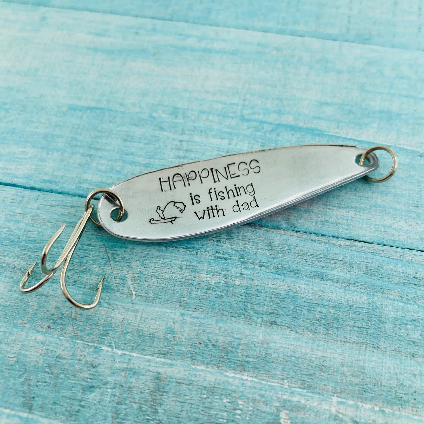 Hand Stamped Fishhooks