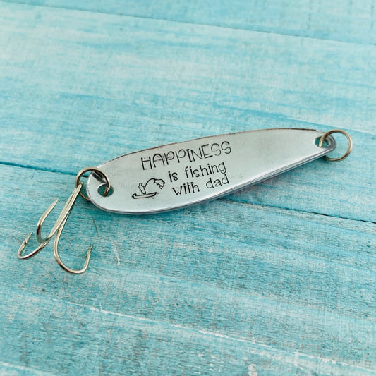 Hand Stamped Fishhooks