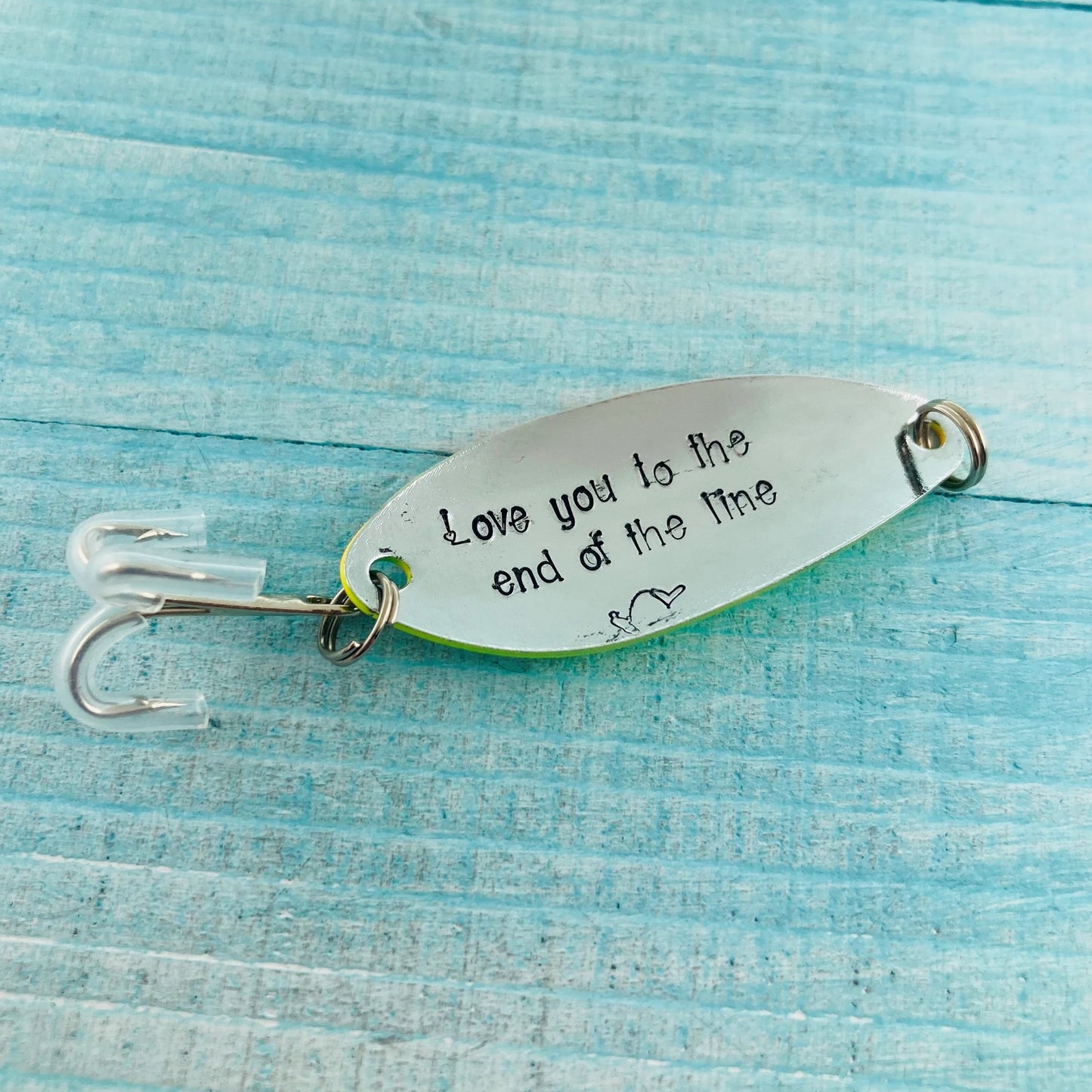 Hand Stamped Fishhooks