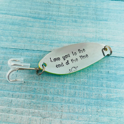 Hand Stamped Fishhooks