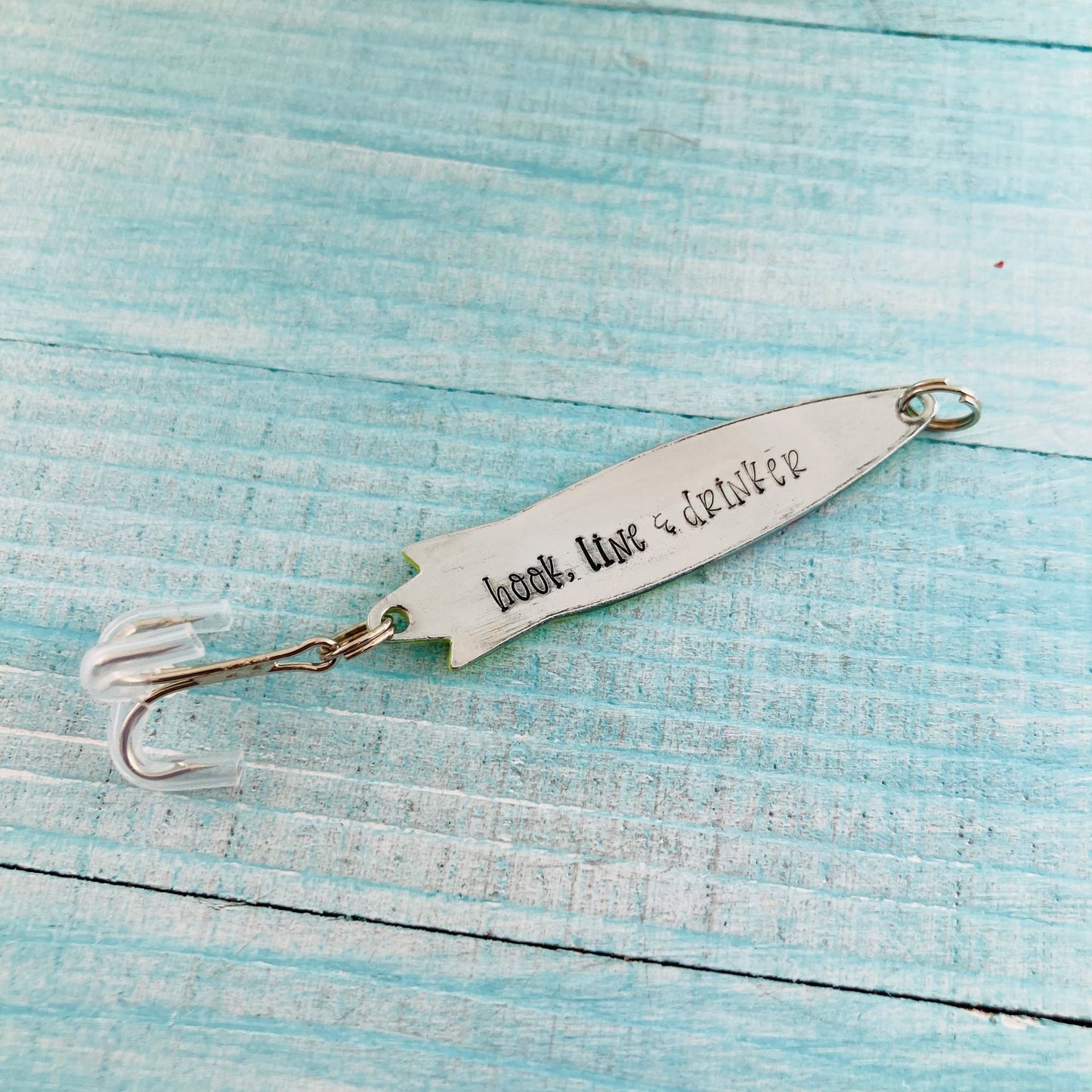 Hand Stamped Fishhooks