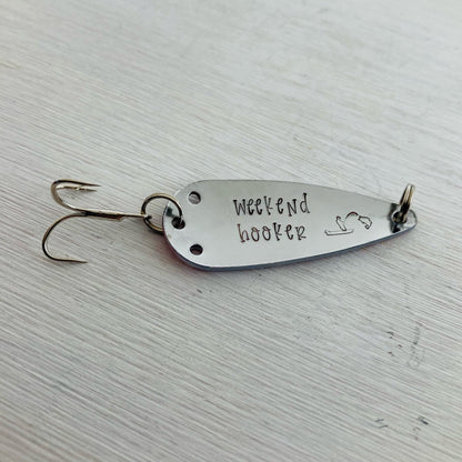 Hand Stamped Fishhooks