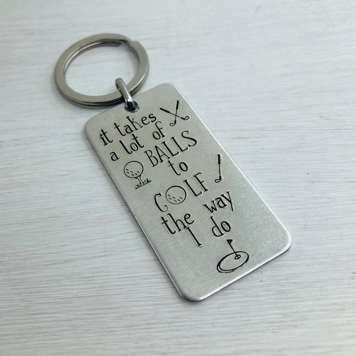 Large Metal Keychains