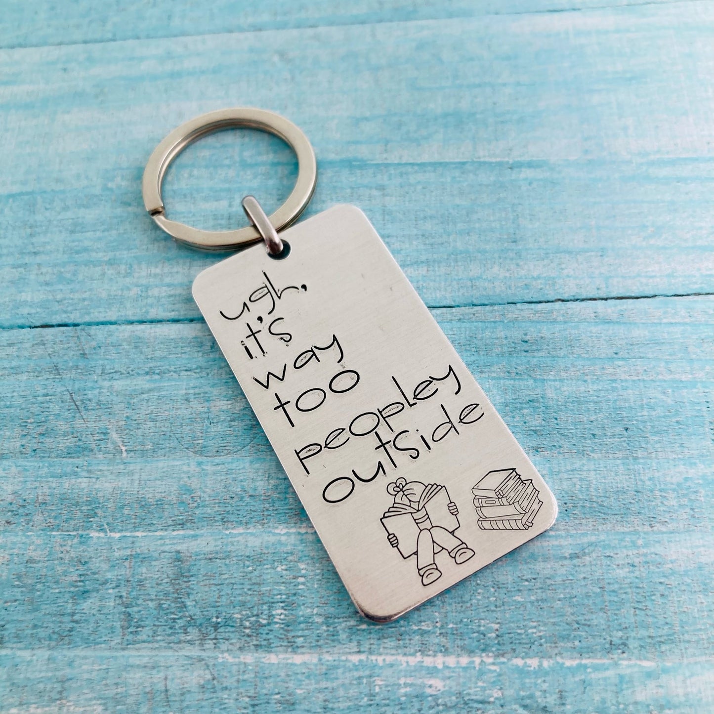 Large Metal Keychains