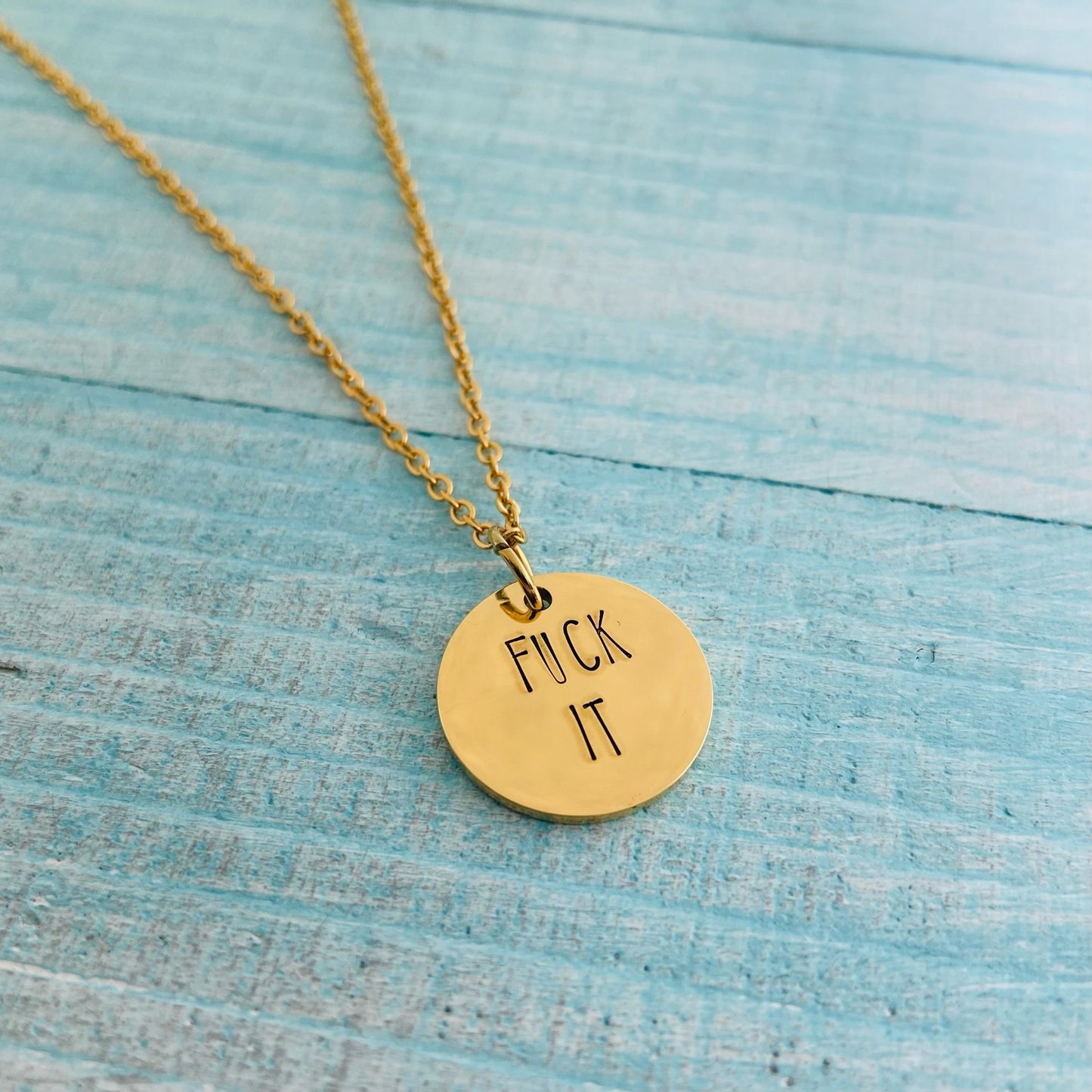 Stainless Steel Hand Stamped Necklaces