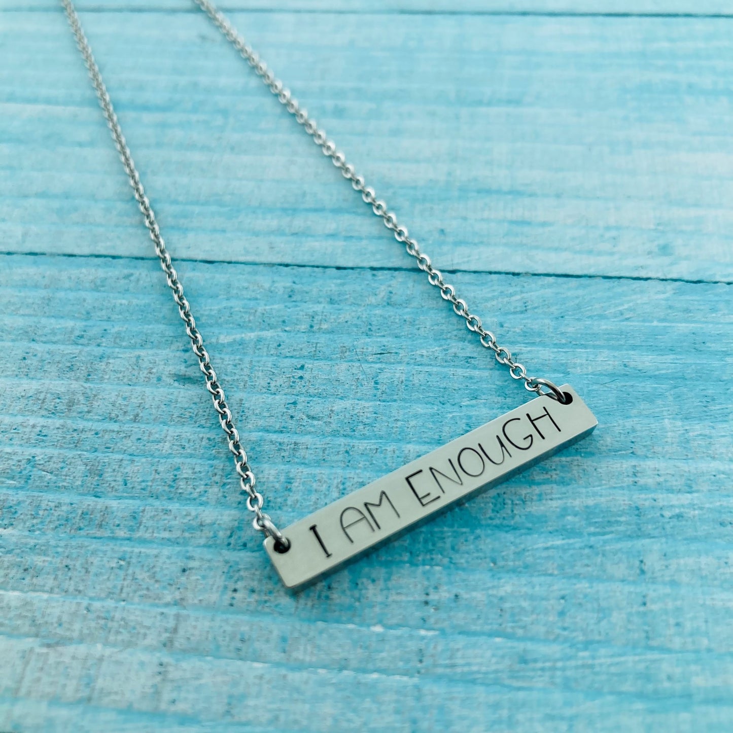 Stainless Steel Hand Stamped Necklaces