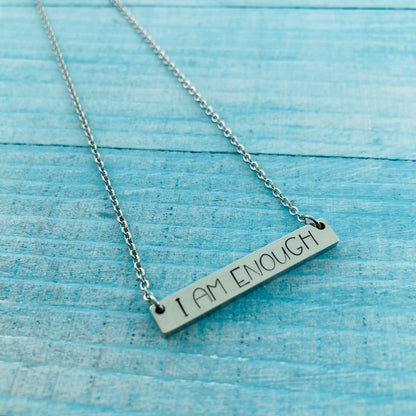 Stainless Steel Hand Stamped Necklaces