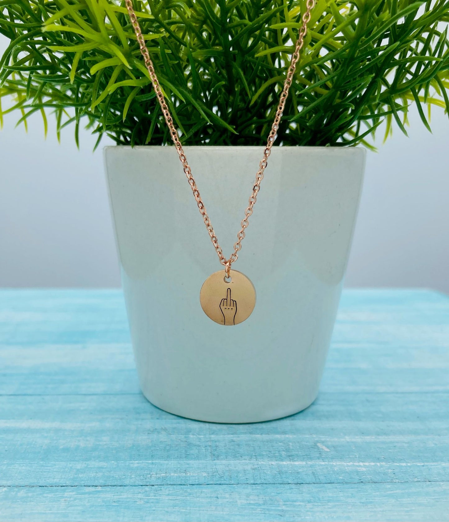 Stainless Steel Hand Stamped Necklaces
