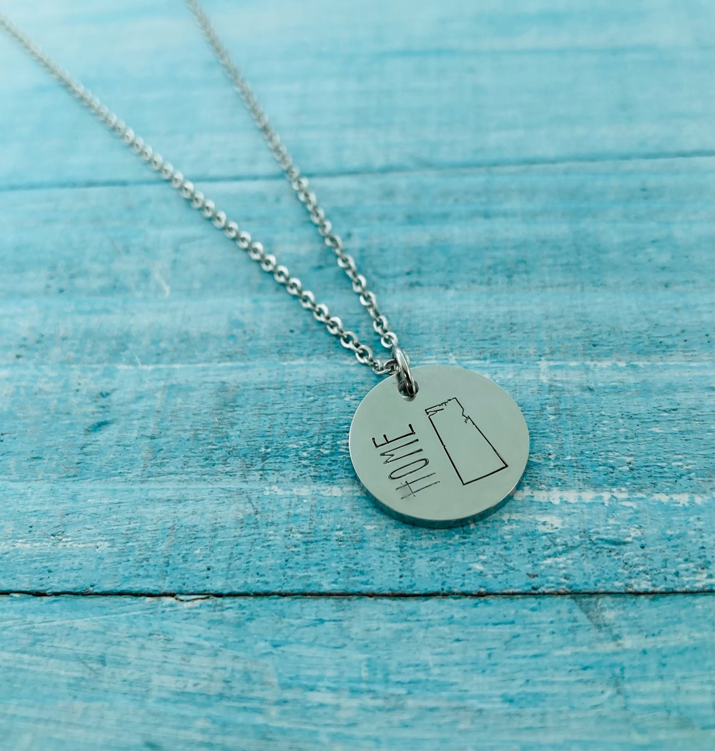 Stainless Steel Hand Stamped Necklaces
