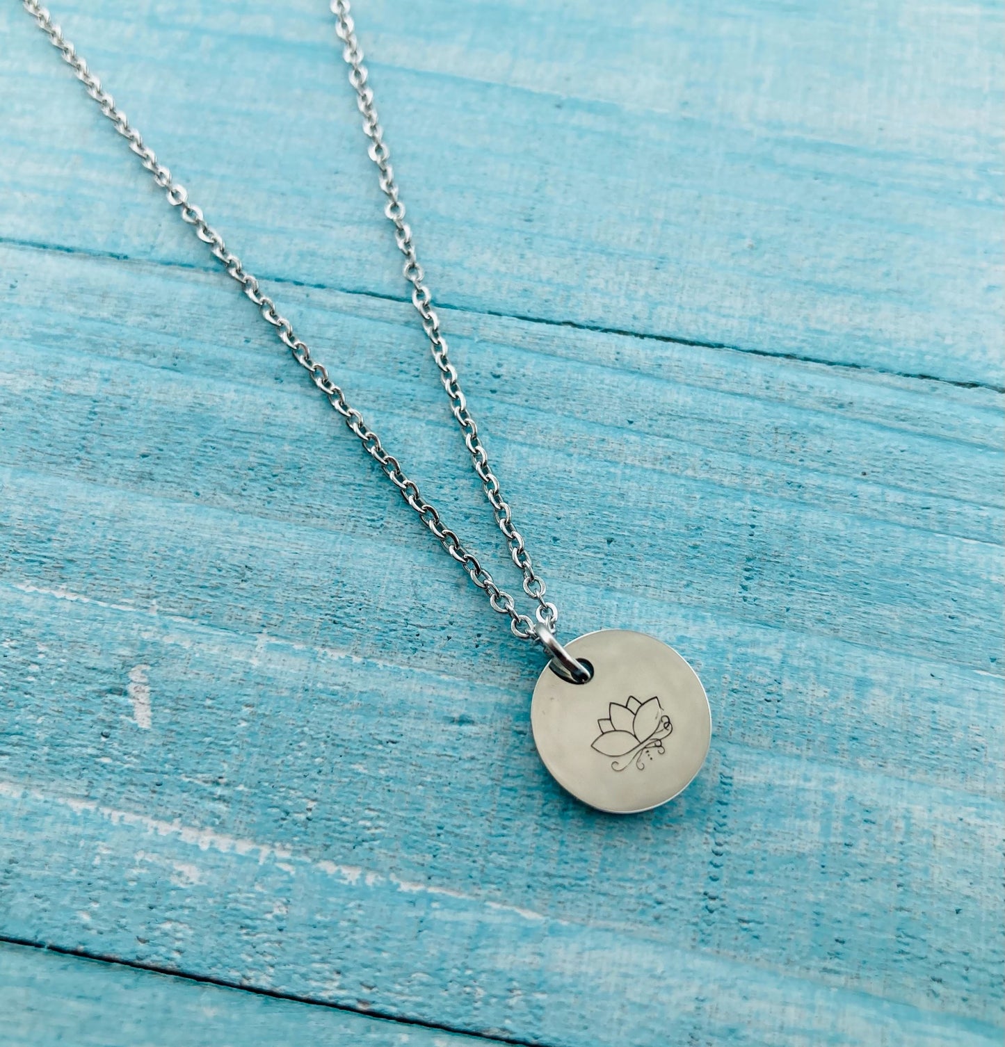 Stainless Steel Hand Stamped Necklaces