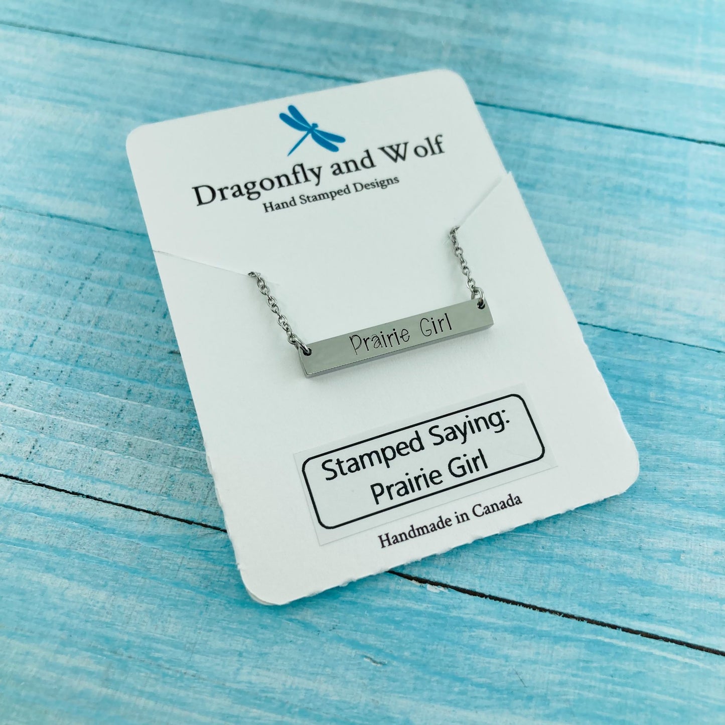Stainless Steel Hand Stamped Necklaces