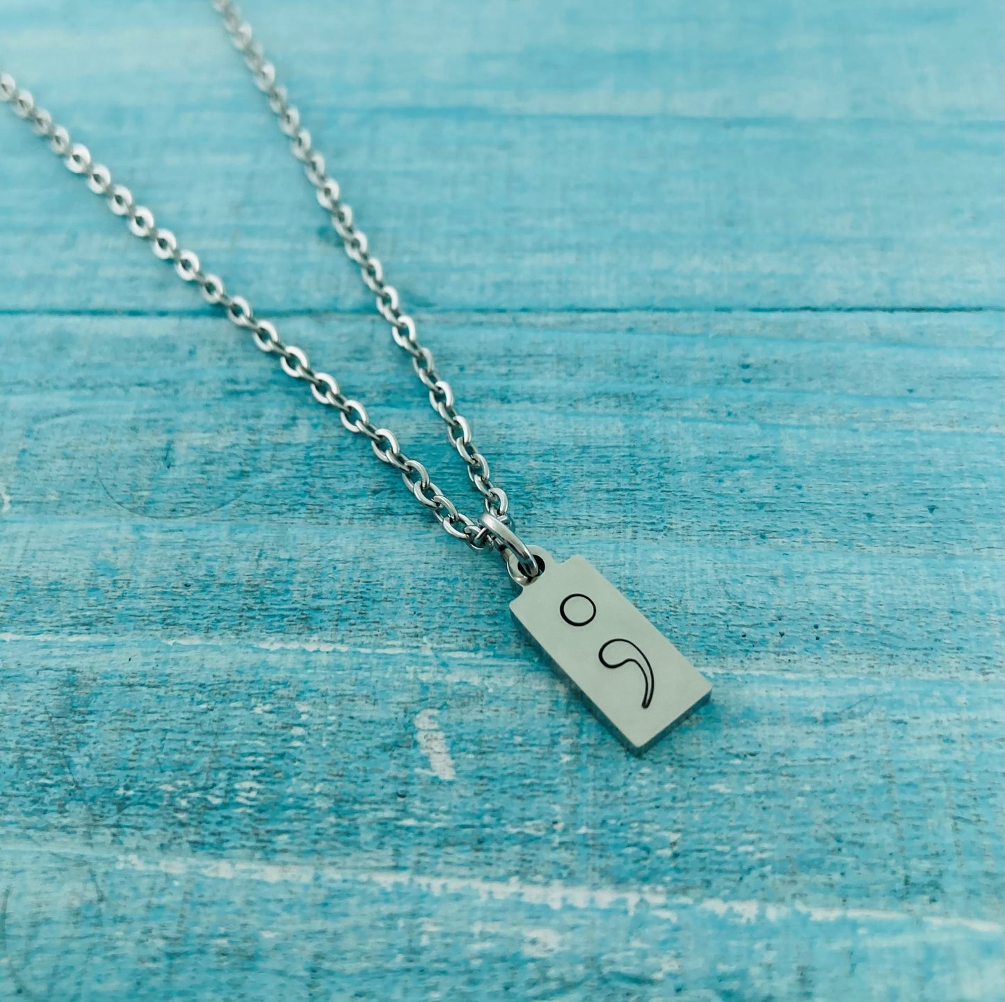 Stainless Steel Hand Stamped Necklaces