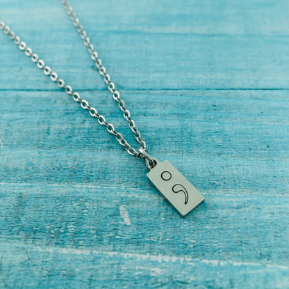 Stainless Steel Hand Stamped Necklaces