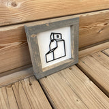 Grain Elevator Mini Sign