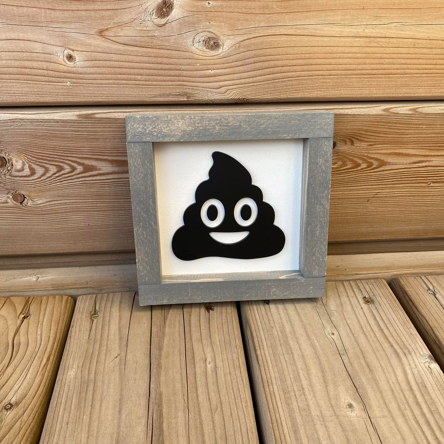 Poop Emoji Sign