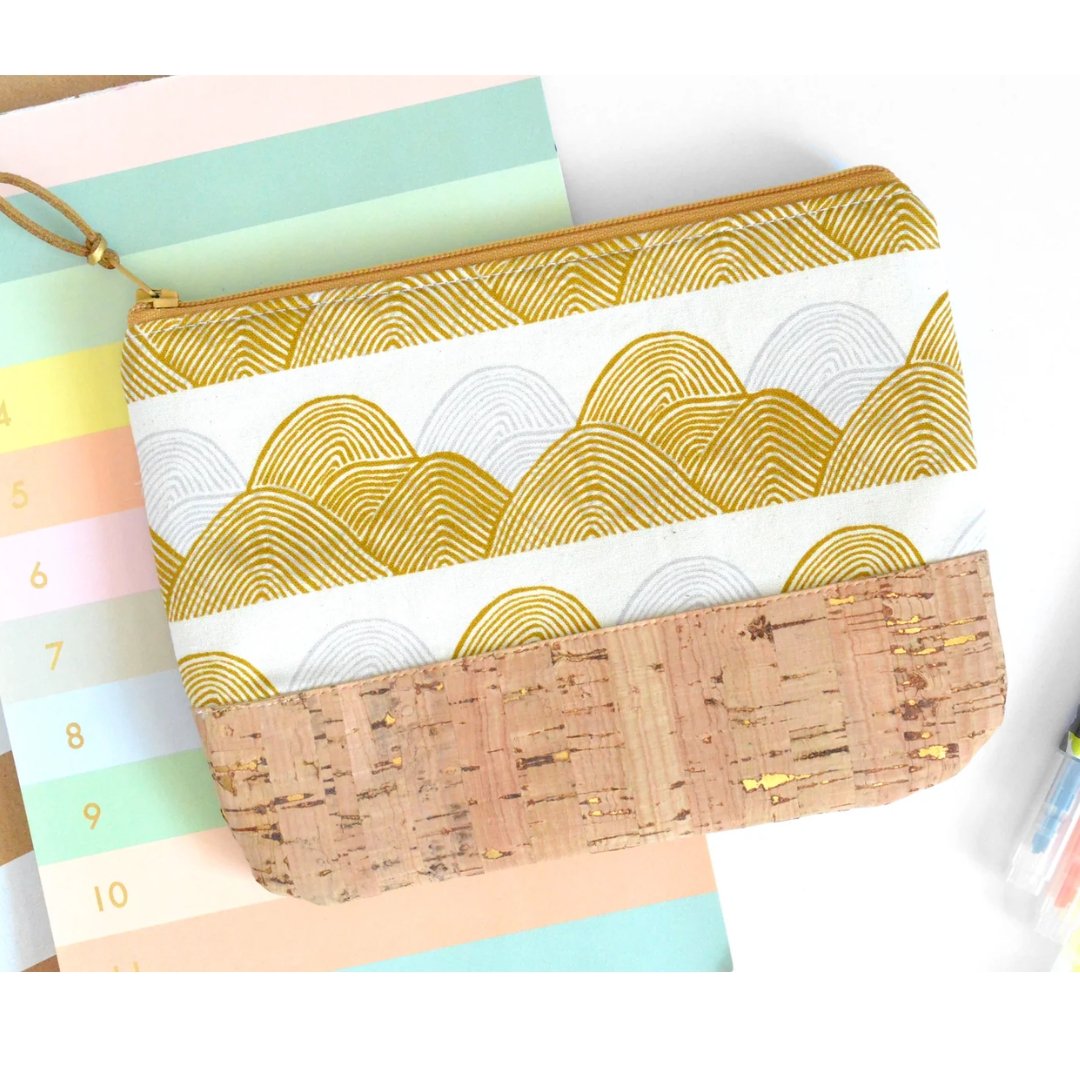 Cork Leather Pouch