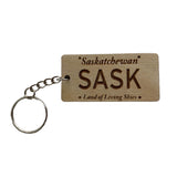 Individual Wood Keychains