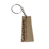 Individual Wood Keychains