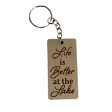 Individual Wood Keychains
