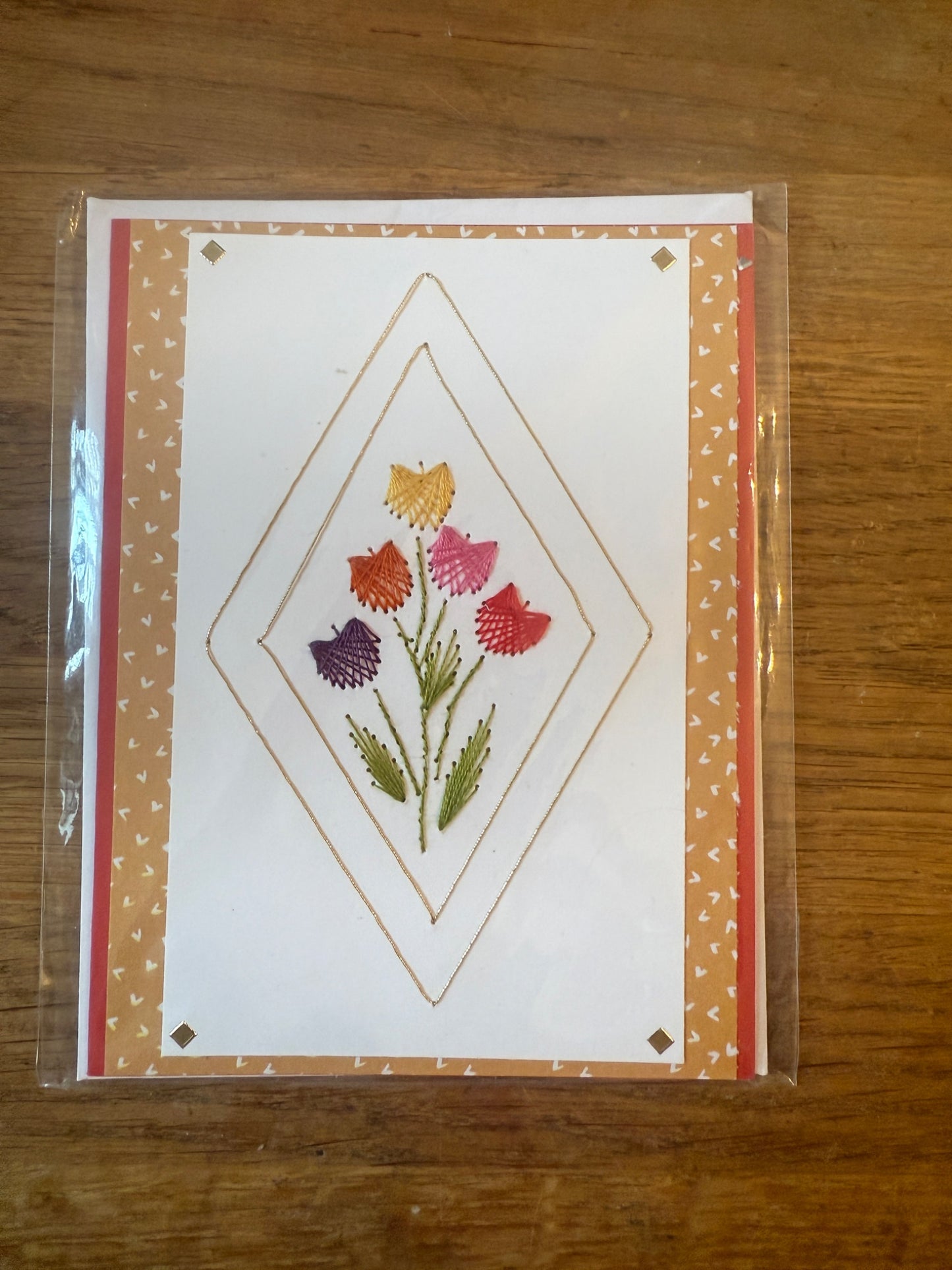 Slow Stitched (hand stitched) Greeting Cards