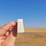 Saskatchewan Patchwork (Gold) | Enamel Pin