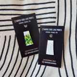 Saskatchewan Patchwork (Green) | Enamel Pin