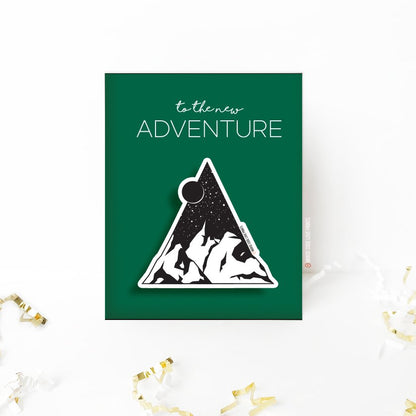 To The New Adventure | Card + Sticker | Specialty Greeting Card