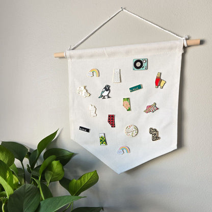 Saskatchewan Patchwork (Green) | Enamel Pin