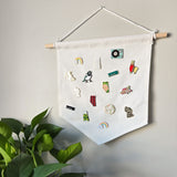 Saskatchewan Patchwork (Green) | Enamel Pin