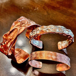 Copper & Brass Cuff Bracelets