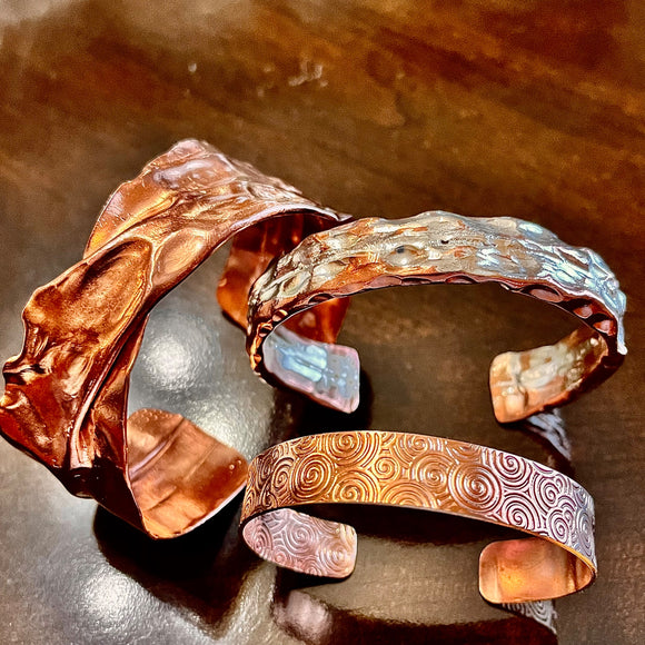 Copper & Brass Cuff Bracelets